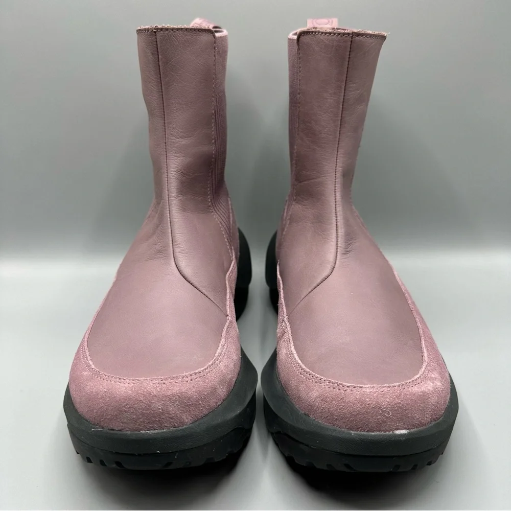 The North Face Knit Platform Leather Boots - Picture 4 of 10